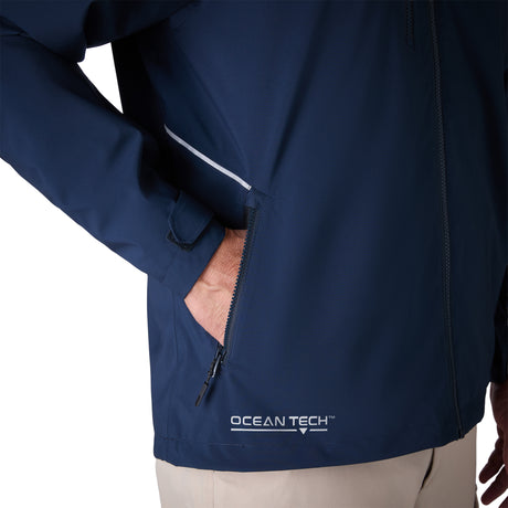 Musto Men's Evo Waterproof Crew Jacket #colour_navy