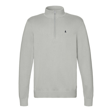 Musto Men's Original 1/4 Zip Neck Knit #colour_grey