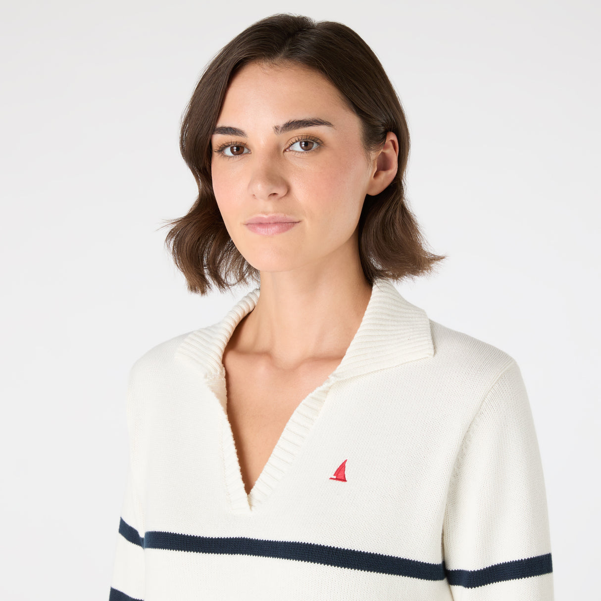 Musto Women's Original Marine Knit #colour_white