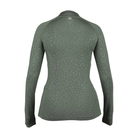 Shires Aubrion Ladies Revive Winter Base Layer #colour_green