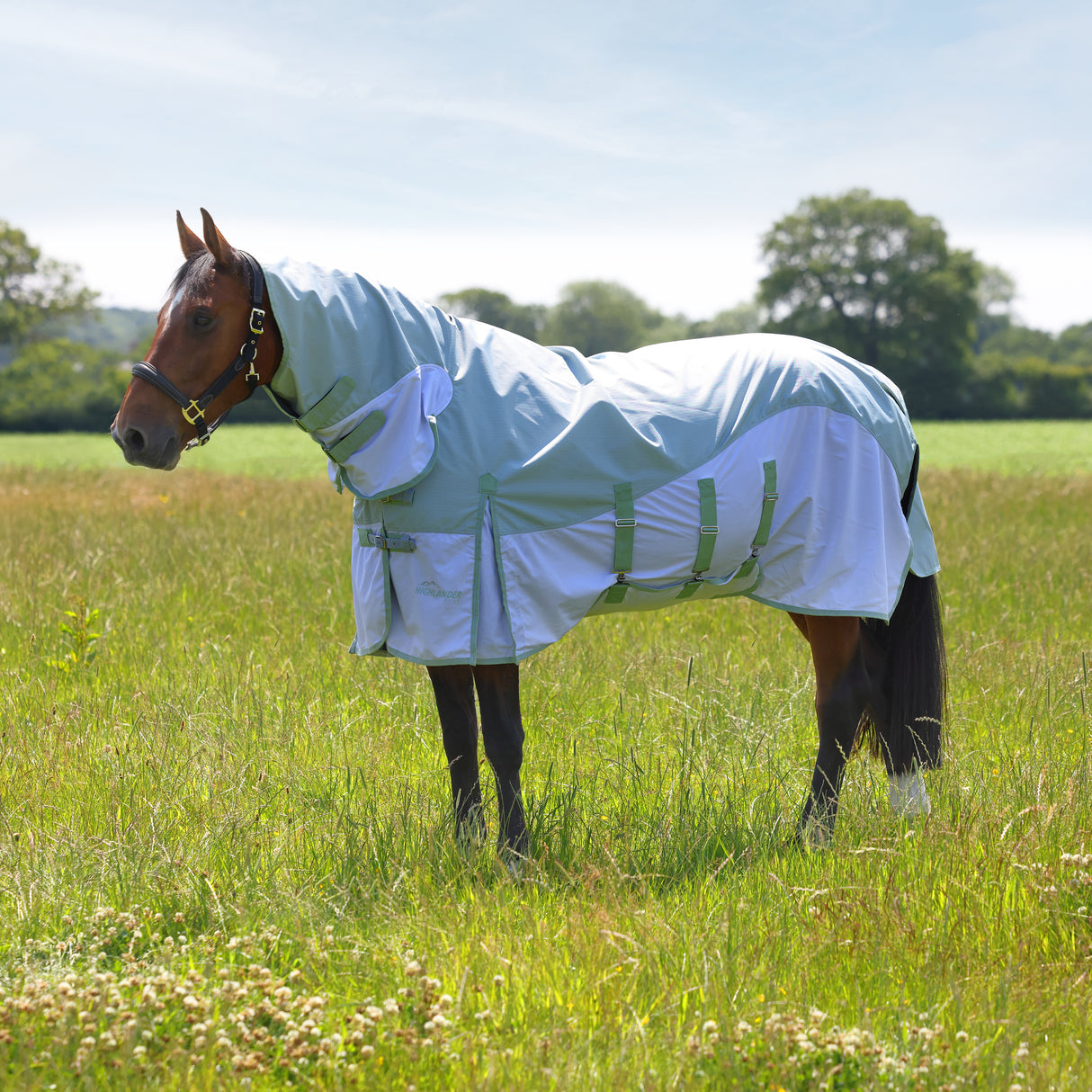 Couverture anti-mouches imperméable Shires Highlander Plus