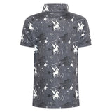 Imperial Riding Children's Olivia AOP Tech Top #colour_charcoal