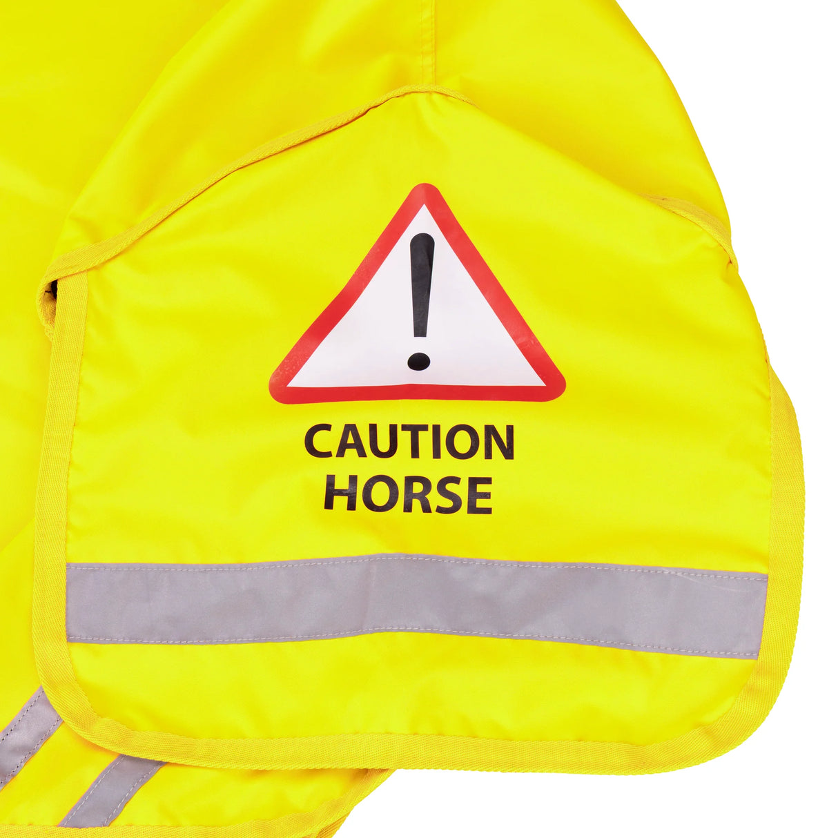 Shires EQUI-FLECTOR® Waterproof Quarter Sheet #colour_yellow