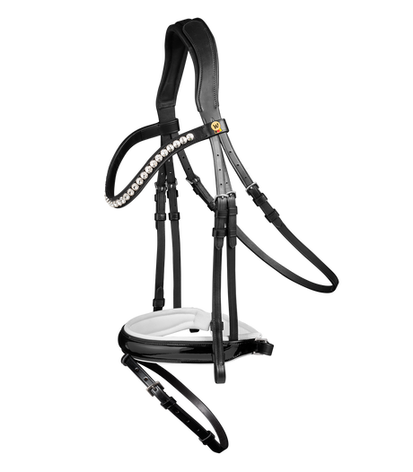 Waldhausen S-Line Bridle Timeless #colour_black-white