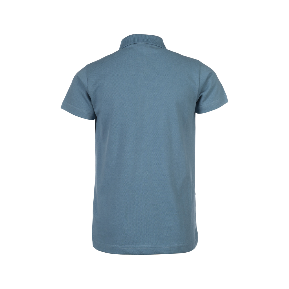 HKM Children's Polo Shirt -Claire- #colour_smokey-blue