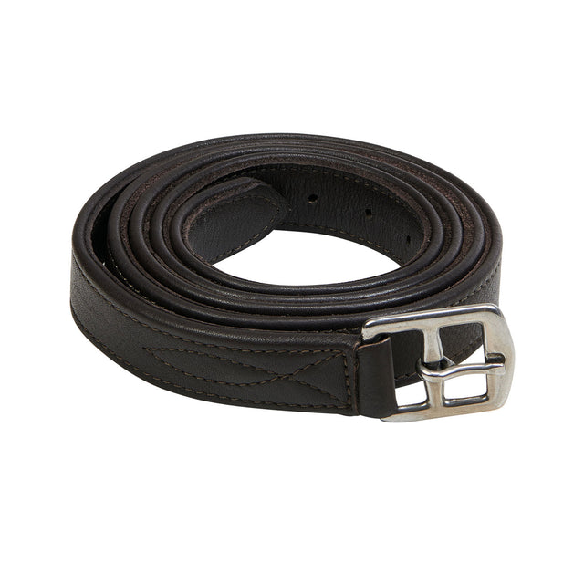 Equestro Double Stirrups Leather #colour_brown
