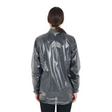 Equestro Windproof And Water-Repellent Unisex Overcoat #colour_black