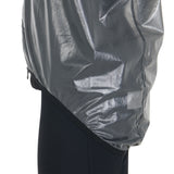 Equestro Windproof And Water-Repellent Unisex Overcoat #colour_black