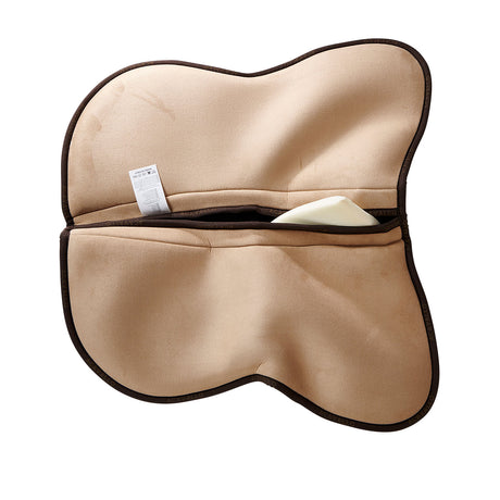 Acavallo Pad MF HPS CW-CS Suede Grip Gel Flat Configurable Pocket #colour_beige