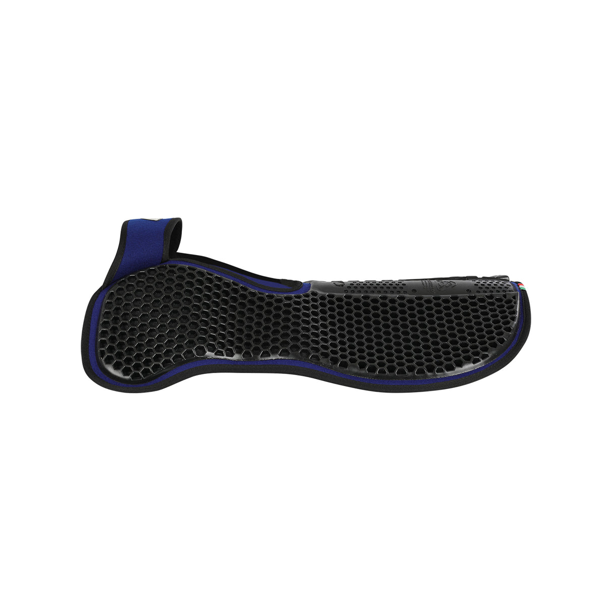 Acavallo Slim Pad WFS Felt Hexagonal Gel Flat #colour_blue