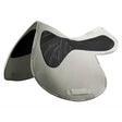 Acavallo Twin Sided Jumping Numnah Saddle Pad Gel Classic #colour_white