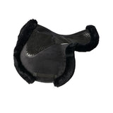 Acavallo Saddle Pad JS-S CW-CS Cut-Out Numnah Twin Sided Gel Grip #colour_black-black