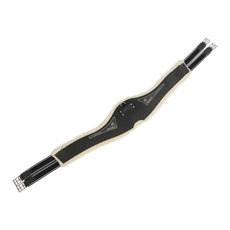 Jumping girth Classic gel PVC detachable faux sheepskin