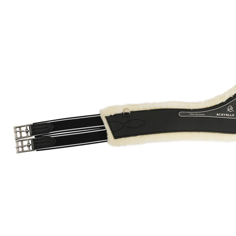 Jumping girth Classic gel PVC detachable faux sheepskin