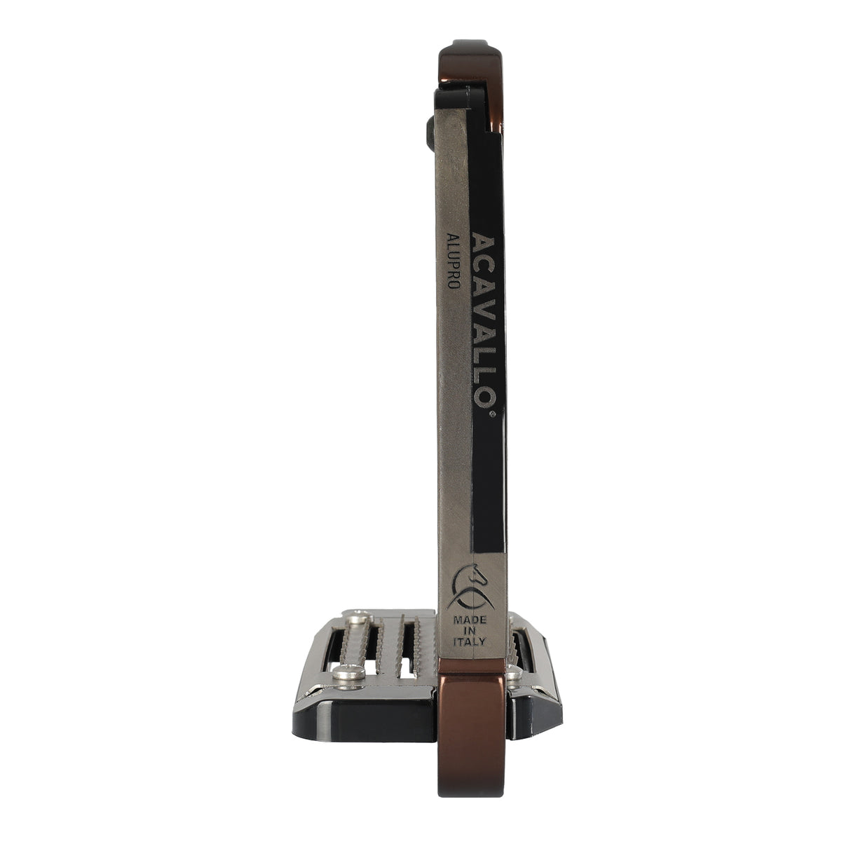 Acavallo Arena Alupro Stirrups #colour_brown