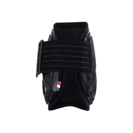 Acavallo Opera Fetlock Boots E-Click Fastening #colour_black