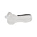 Acavallo Piuma Pad WFS Pocket Suede Front & Rear Riser #colour_white