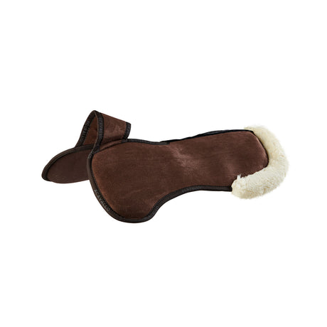 Acavallo Pad Piuma-FS WFS-FS Pocket Suede Rear Riser #colour_brown-natural