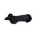 Acavallo Pad Piuma-FS WFS-FS Pocket Suede Rear Riser #colour_black