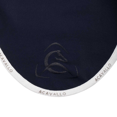 Elastane fly veil silicone logo