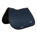 Sublime striped jumping saddle pad in suede