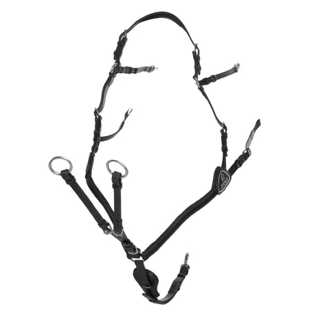 Acavallo Five-Point Breastplate Calfskin #colour_black