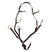 Acavallo Five-Point Breastplate Calfskin #colour_brown
