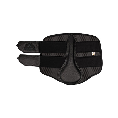 Acavallo Front Brushing Boots Perforated Neoprene #colour_black