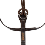 Acavallo Thiedemann Reins Tubular Nylon #colour_brown
