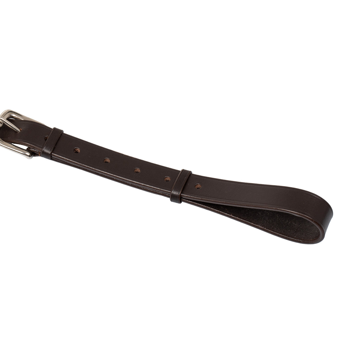 Acavallo Thiedemann Reins Tubular Nylon #colour_brown