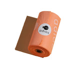 Adios Non Handle Poo Bags Single Roll #colour_pink