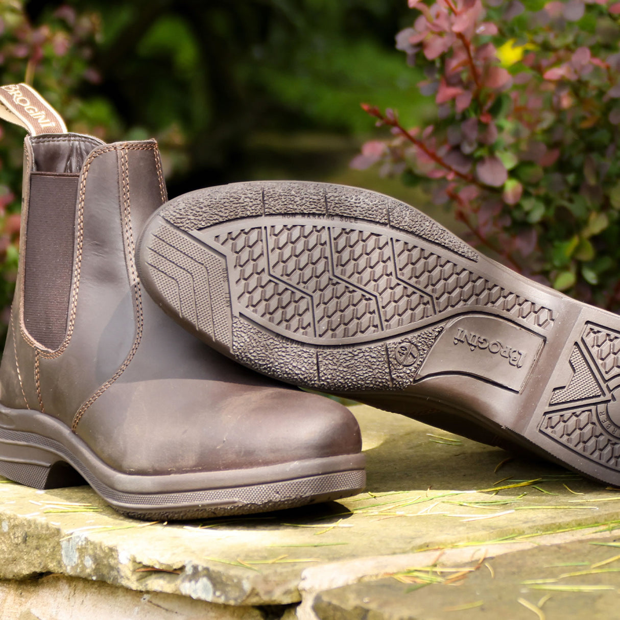 Brogini Kingham Unisex Oiled Pull-On Yard Boots