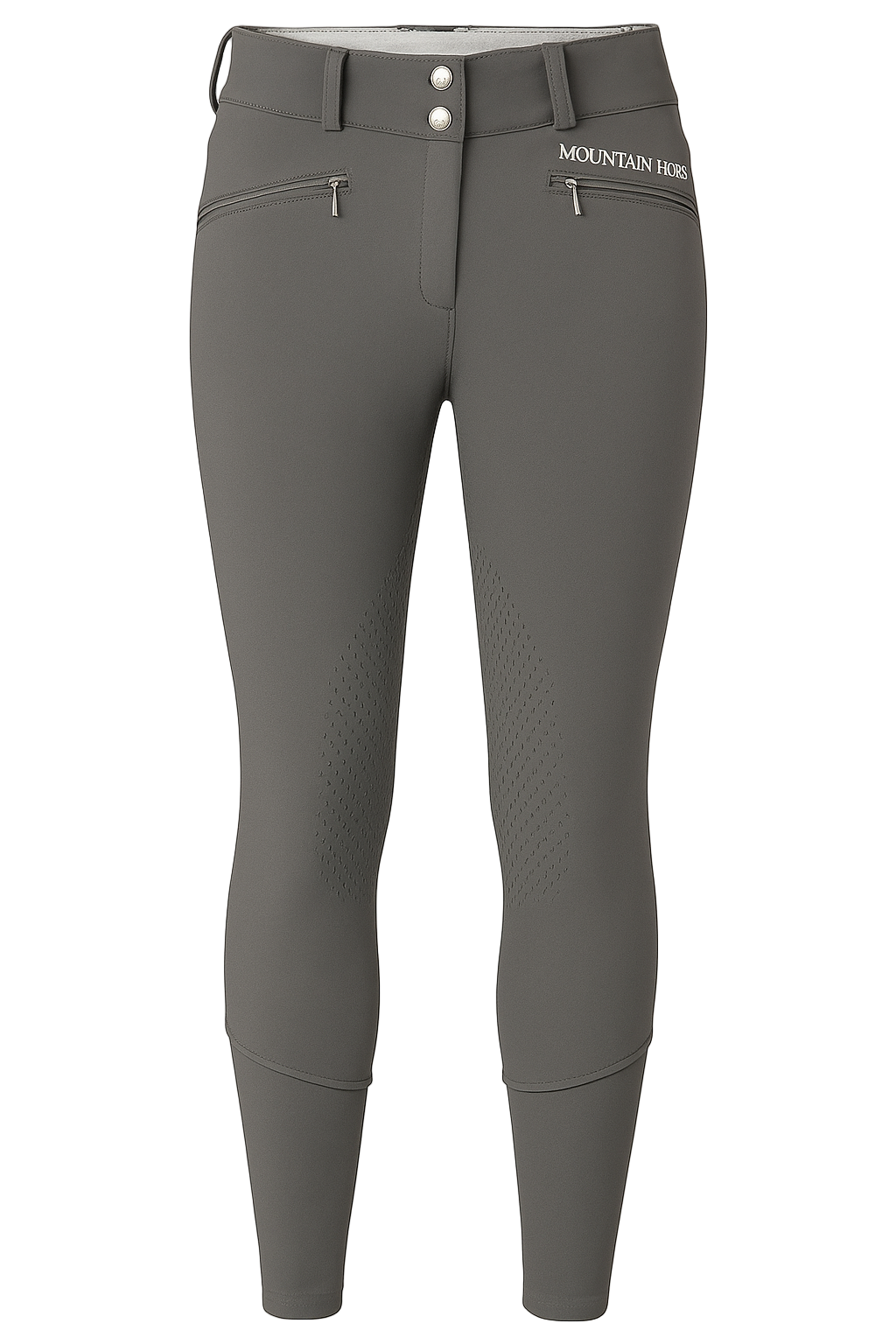 Mountain Horse Diana Knee Grip Breeches #colour_grey