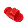 GS Equestrian & Country Plastic Curry Comb #colour_red