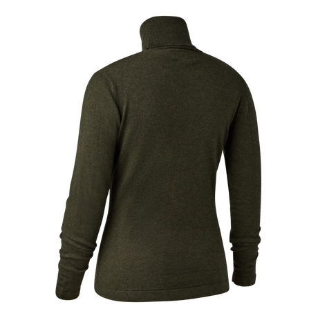 Deerhunter Women's Darlington Roll Neck #colour_green-melange