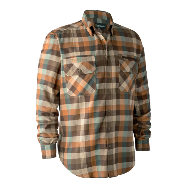 Deerhunter Men's James Shirt #colour_brown-check