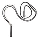 Equestro Double Leather And Nylon Draw Reins