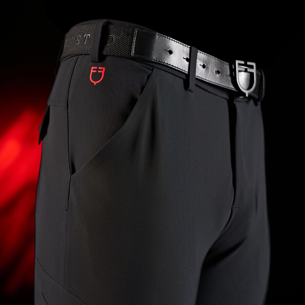 Equestro Equestro Ridertechnology Men's Slim Fit Breeches Heat-Sealed Seams