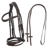 English bridle with anatomical noseband