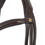 English bridle with anatomical noseband