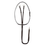 Equestro Martingale Leather Silver Seams #colour_brown