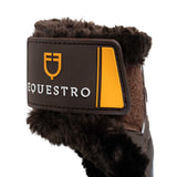 Equestro Spider Man Fetlock Boots With Synthetic Sheepskin