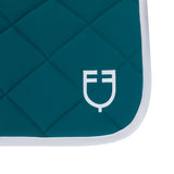 Dressage saddle pad with diamond quilting