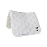 Dressage saddle pad with diamond quilting