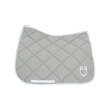 Dressage saddle pad technical fabric with logo