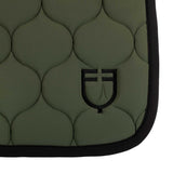 Equestro Jumping Saddle Pad With Onion Quilting