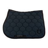 Equestro Jumping Saddle Pad With Onion Quilting