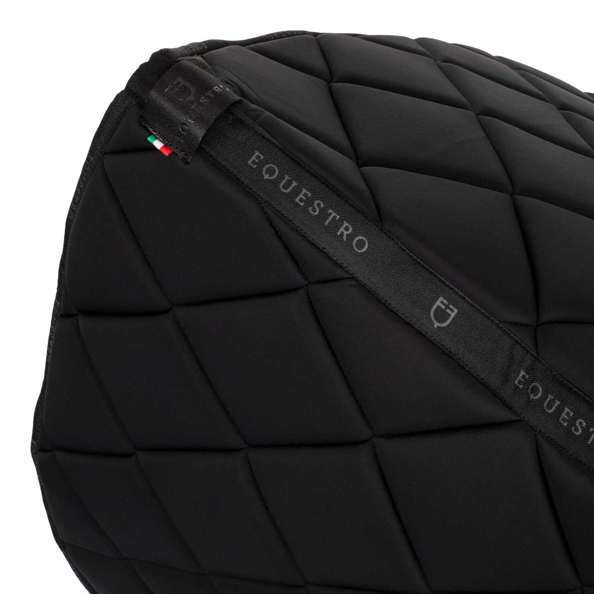 Equestro Dressage Saddle Pad Rhinestone Logo