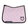 Equestro Dressage Saddle Pad With Onion Quilting #colour_pink