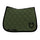 Equestro Dressage Saddle Pad With Onion Quilting #colour_grey